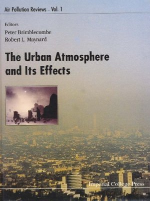 cover image of The Urban Atmosphere and Its Effects